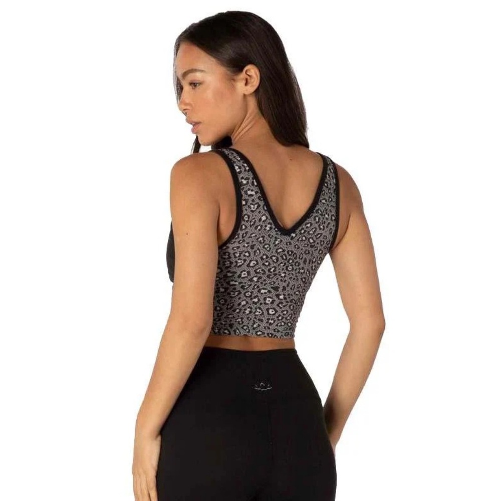 Beyond Yoga Back Me Up Cropped Tank - Cyclebar